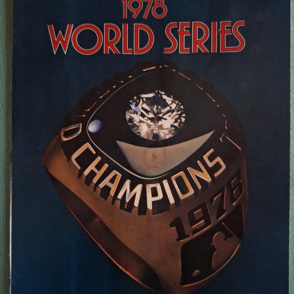1978 World Series Official Program